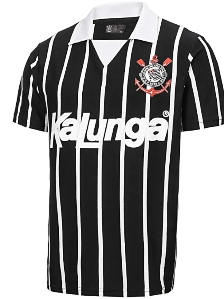 Camisa Corinthians Masculina Kalunga Retrô