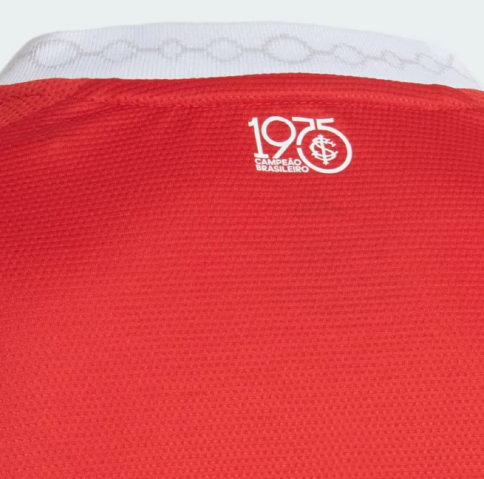 Camisa Internacional I 25/26 s/n Torcedor Adidas Masculina - Vermelho
