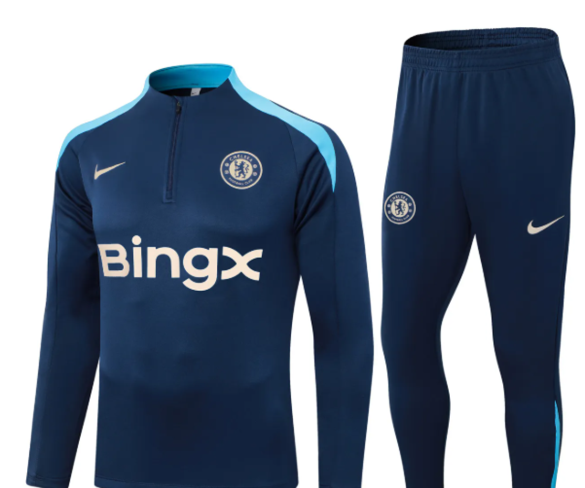 Conjunto Treino Chelsea 2024/25 - Azul
