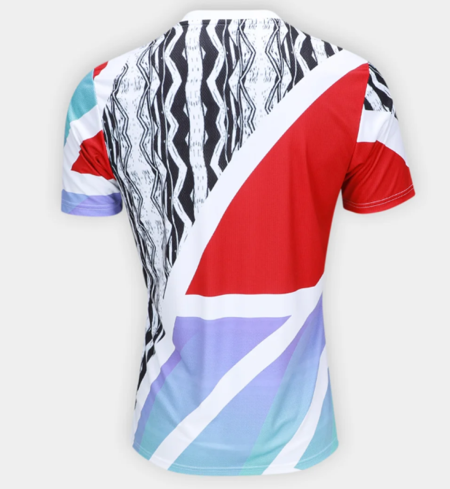 Camisa Arsenal 25/26 Pre Jogo Torcedor - Vermelho e Branco