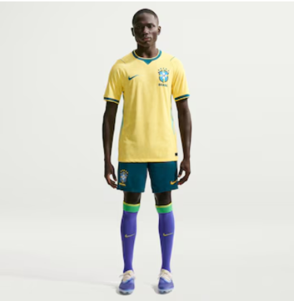 Camisa Brasil Nike I 2026/27 Jogador Masculina