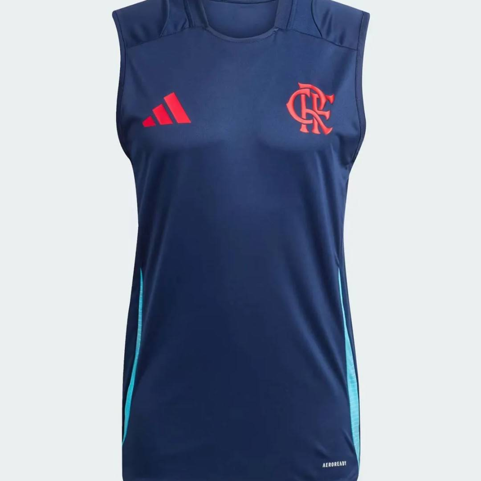 Camisa Regata Flamengo 2025 Torcedor - Azul