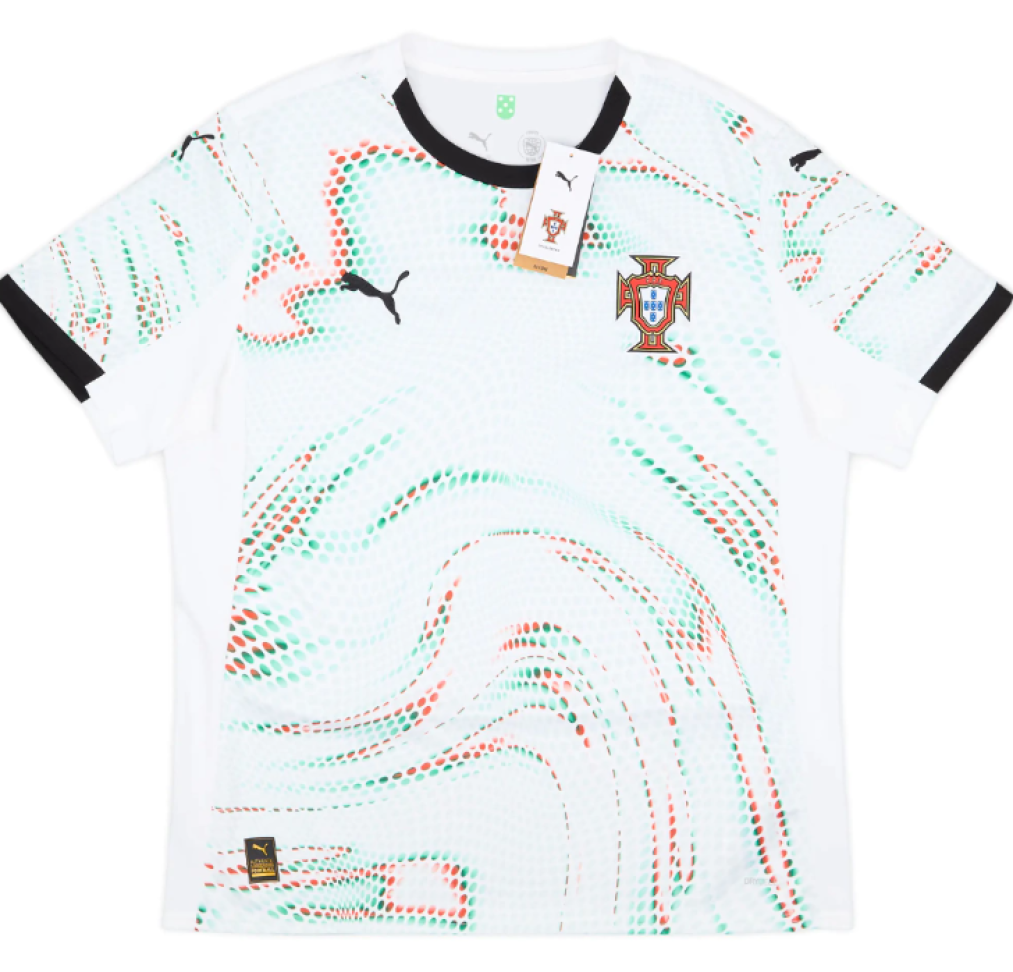 Camisa Reserva Seleção Portugal 25/26 - Branca