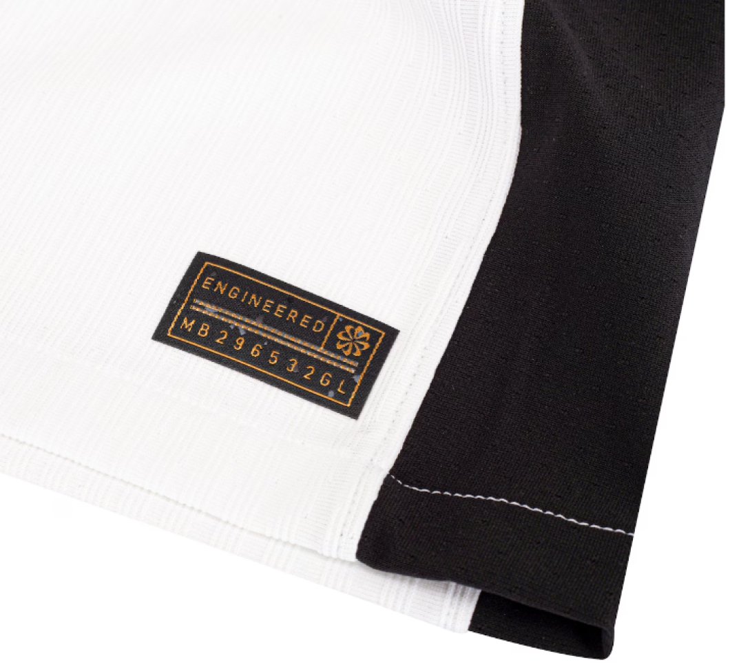 Camisa Corinthians I Jogador - Preto e Branco - #3