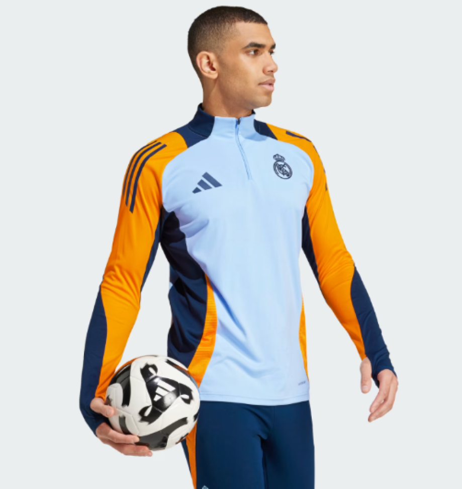 Conjunto Treino Real Madrid 24 - Azul e Amarelo - #4