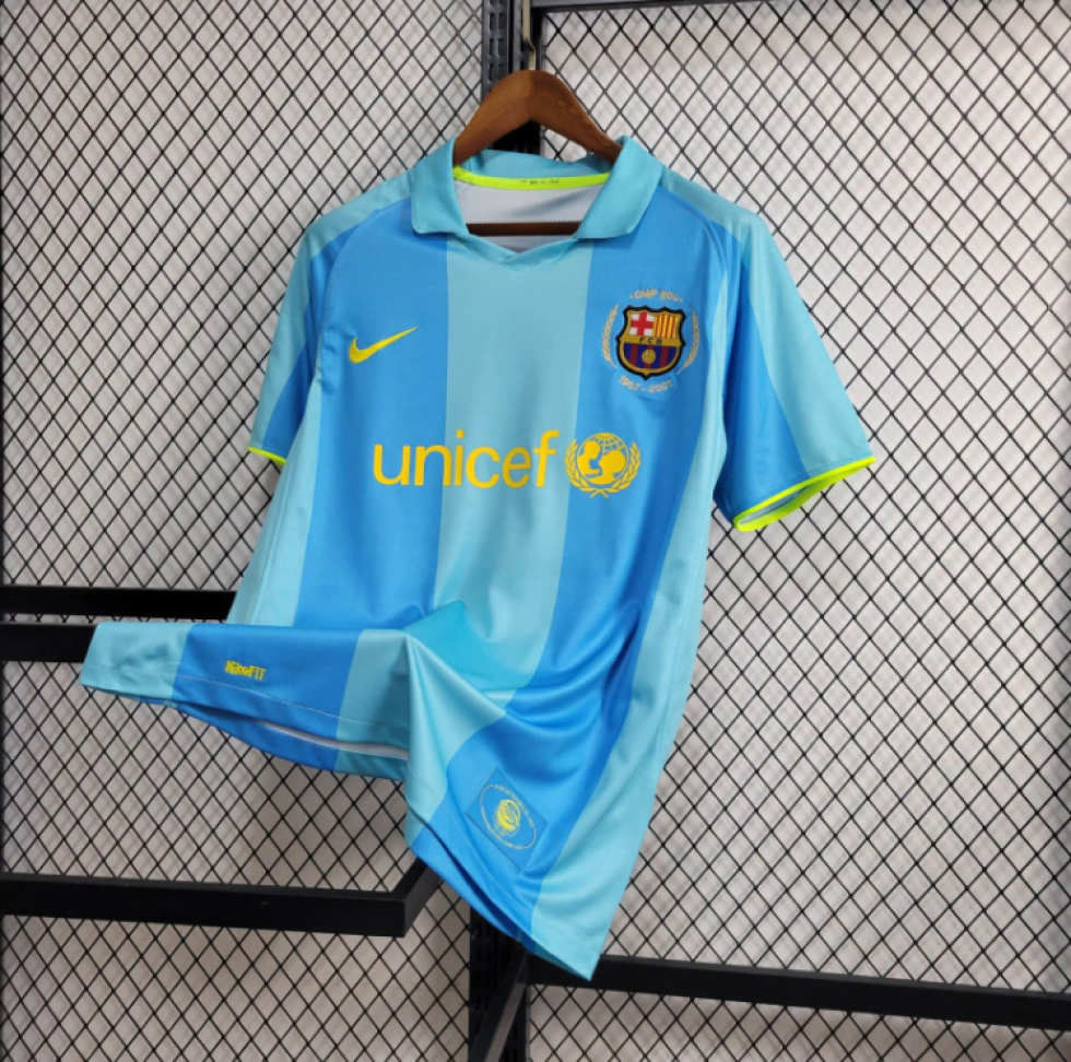 Camisa Retro Barcelona II 07/08 Ronaldinho Gaucho - #4