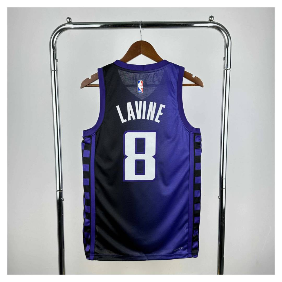 Camisa NBA Sacramento Kings 8 Lavine - Roxa