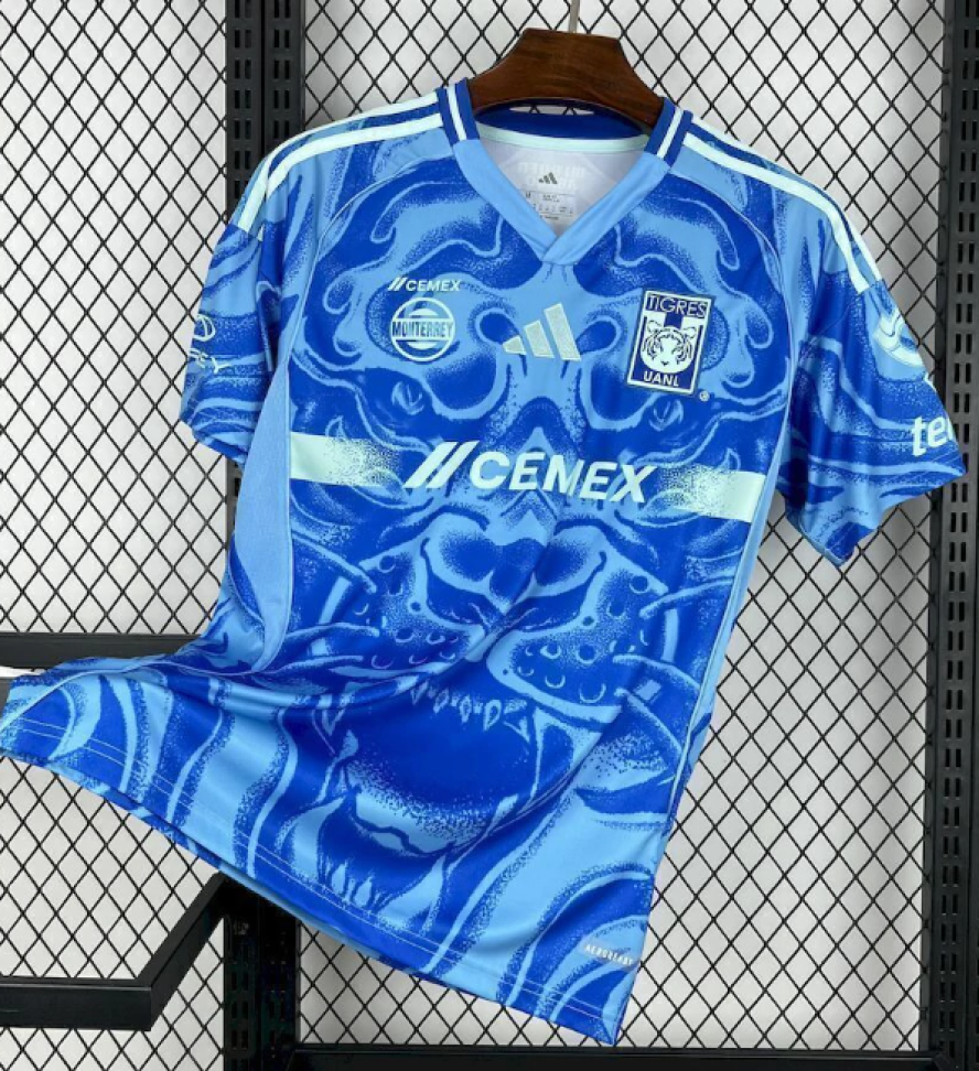 Camisa Tigres UANL 25/26 Away Torcedor - Azul