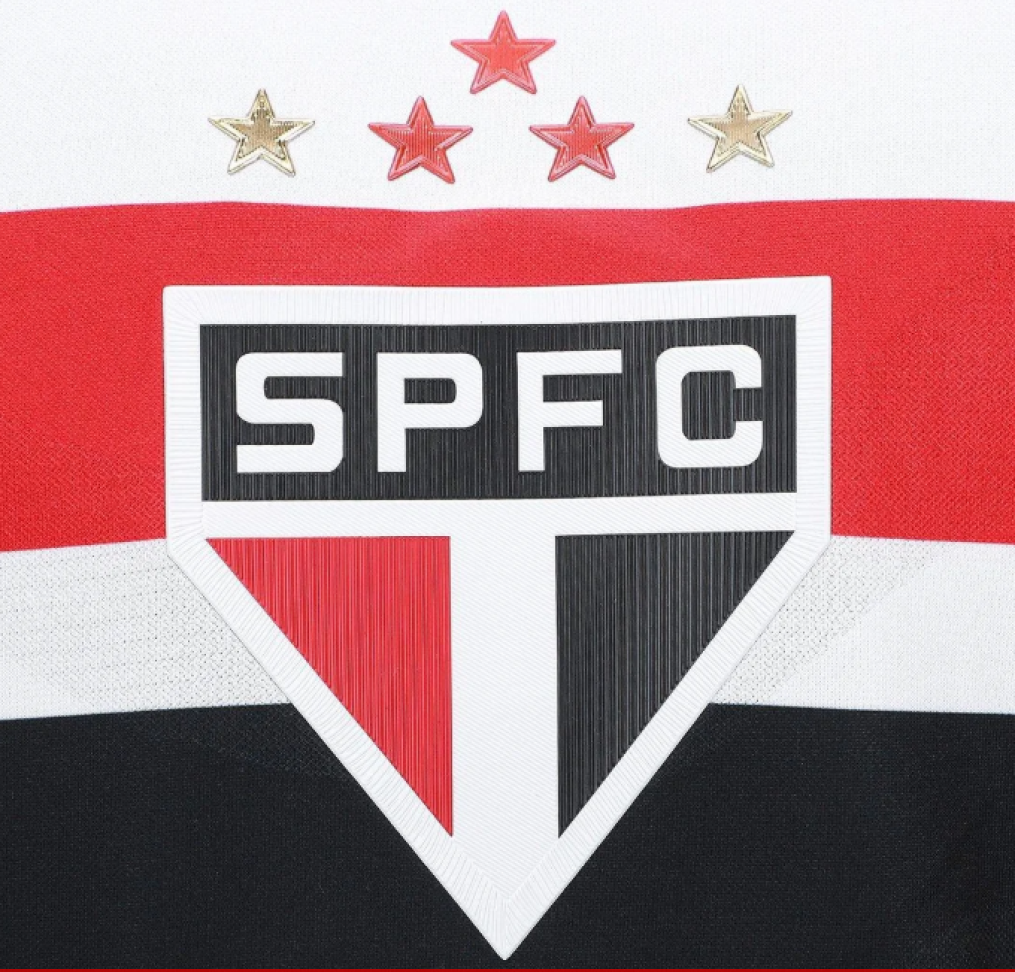 Camisa São Paulo I 25/26 Jogador - Branco e Vermelho - #6