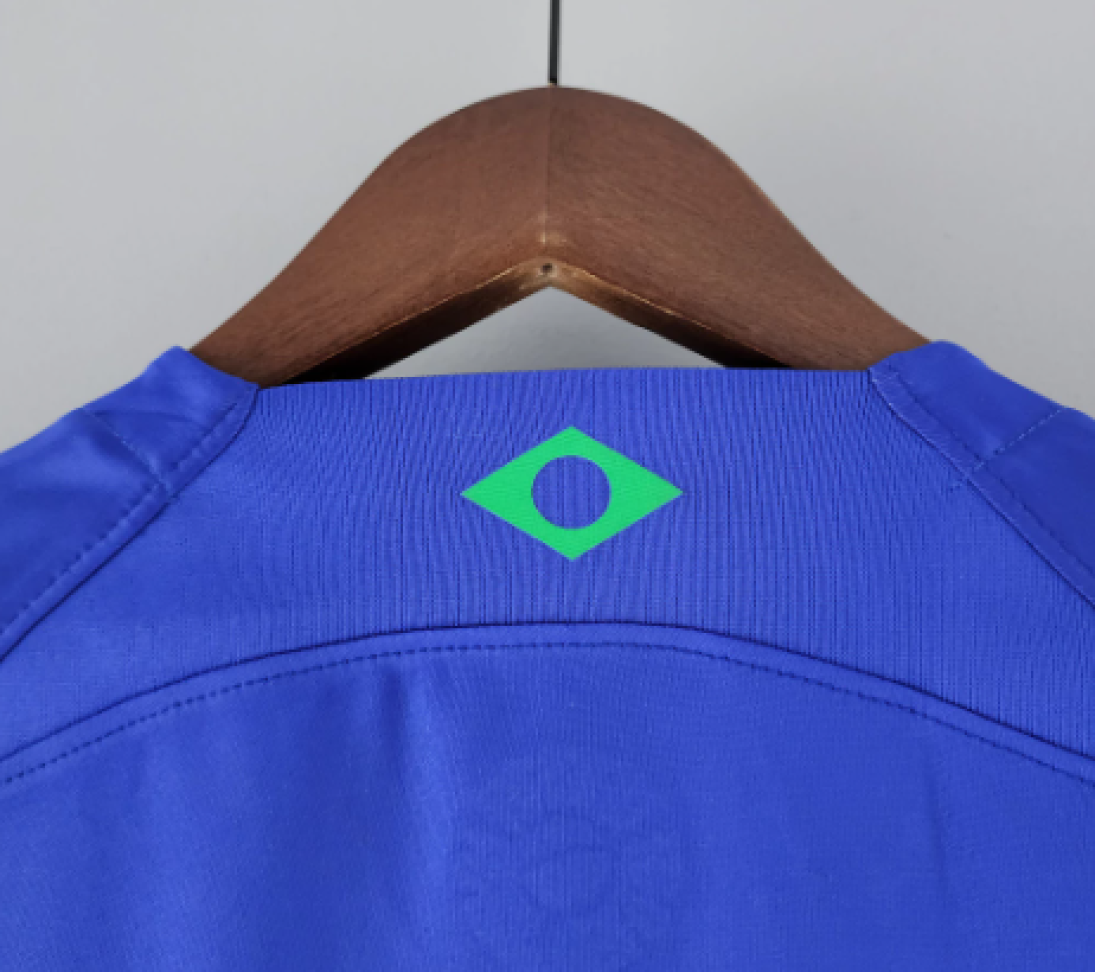 Camisa Nike - Brasil - 2022 - Azul - Copa do Mundo Catar 2022 - #5