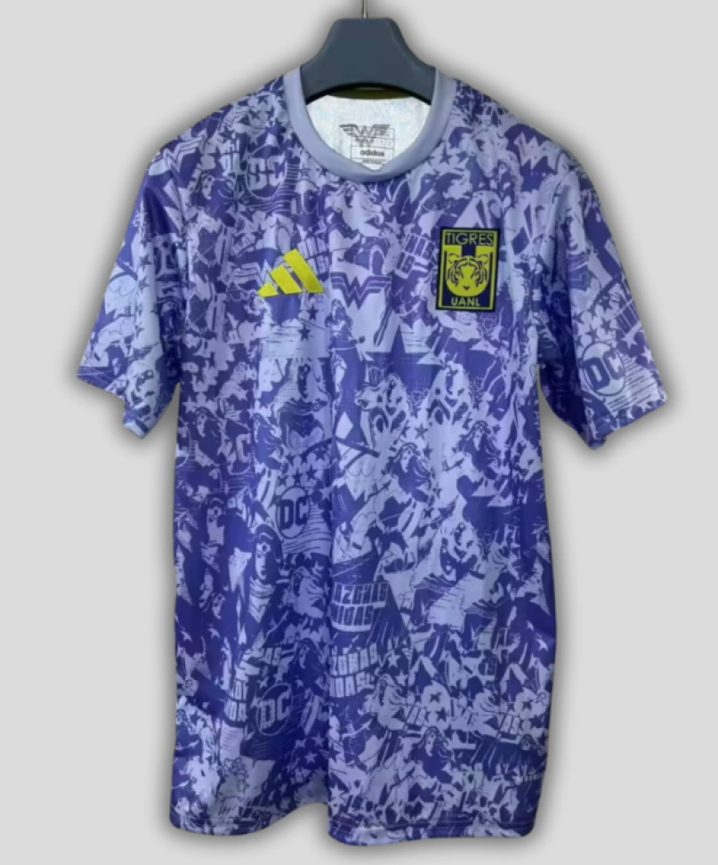 Camisa Tigres UANL 25/26 Torcedor - Roxa