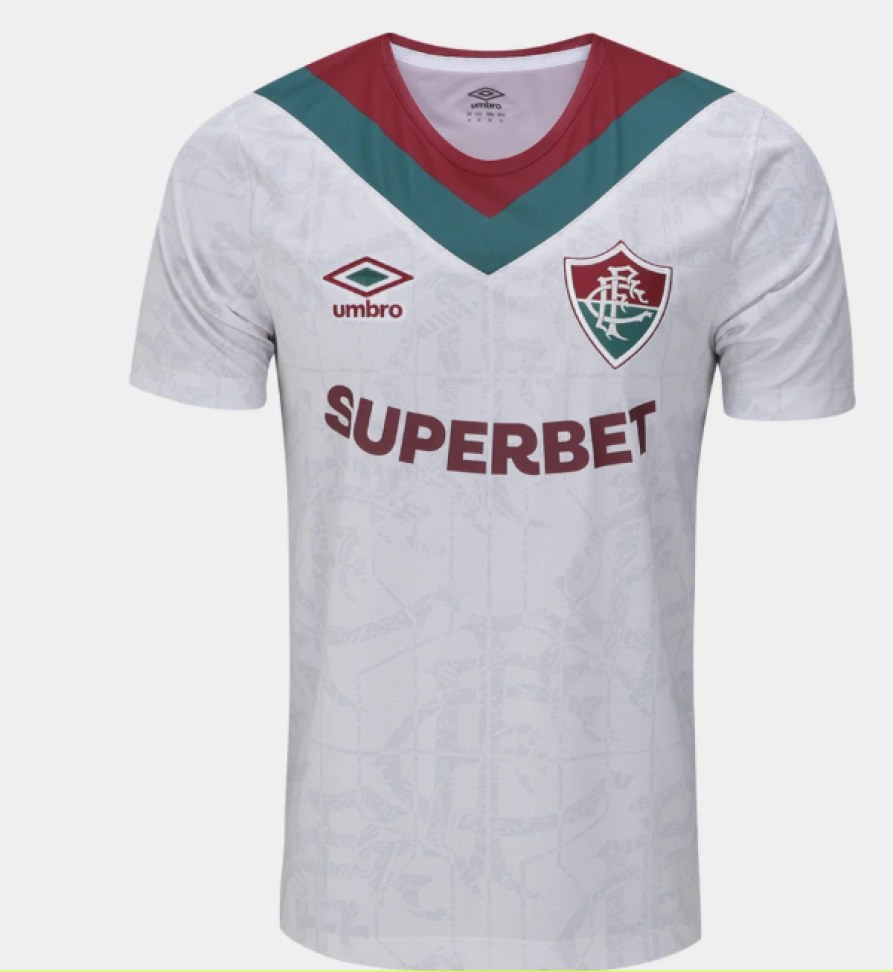 Camisa Fluminense III 24/25 Torcedor - Cinza