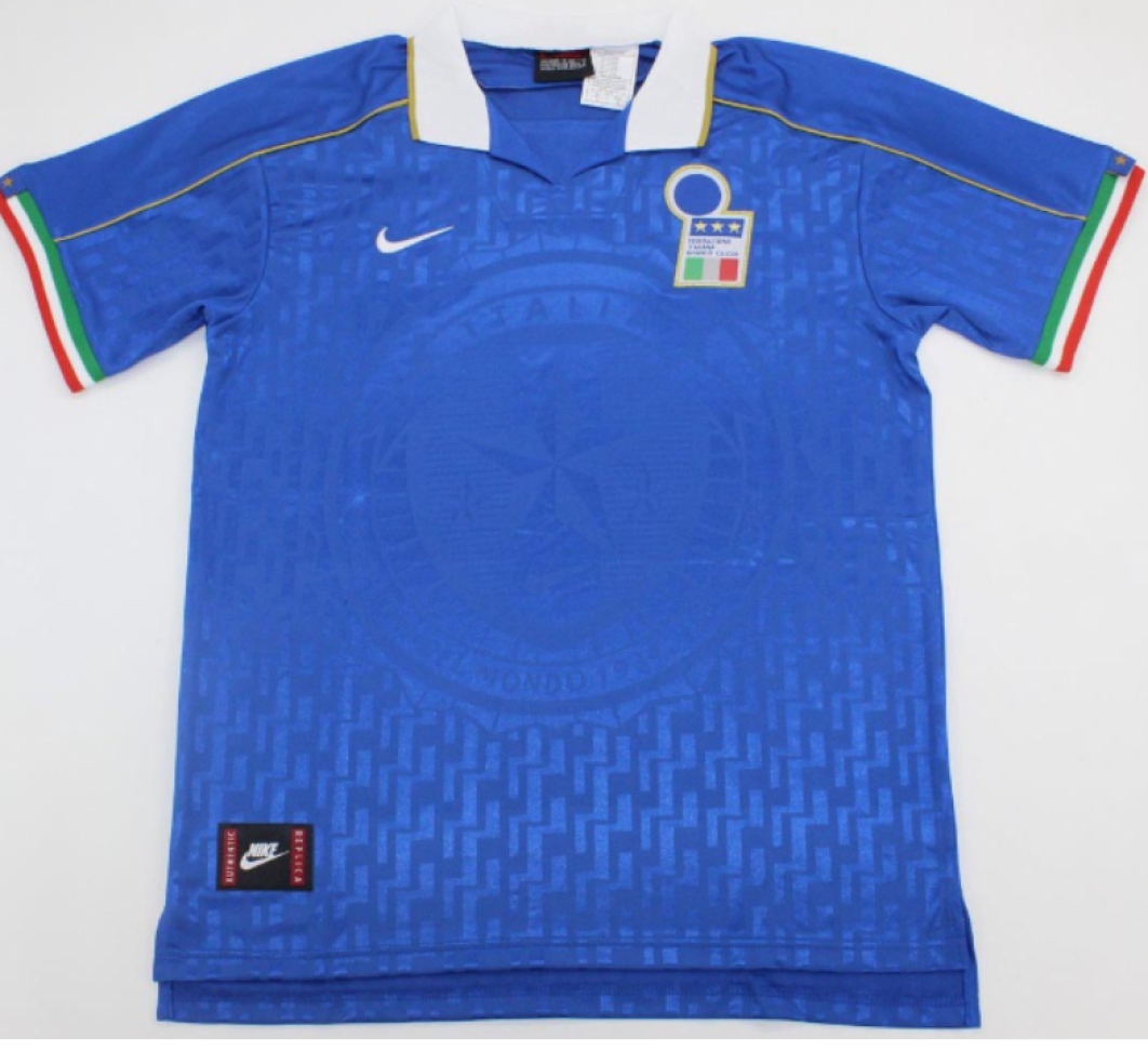 CAMISA RETRÔ ITÁLIA 1995 / 1996 - UNIFORME 1