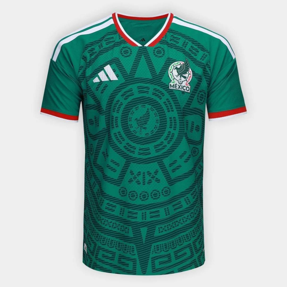 Camisa Mexico 2026 Copa do Mundo Jogador - Verde