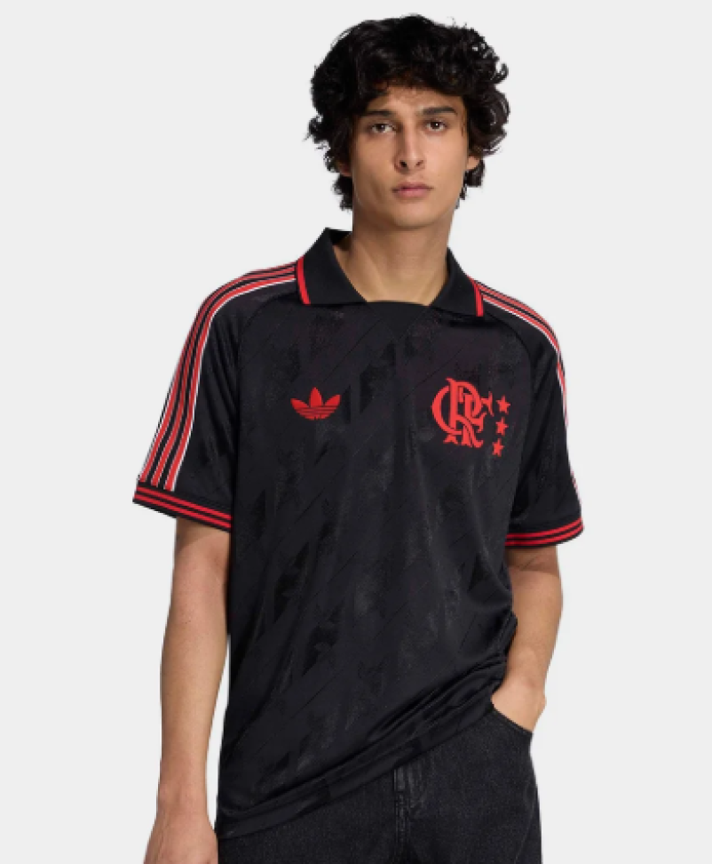 Camisa Flamengo Lifestyler 25/26 Torcedor - Preto