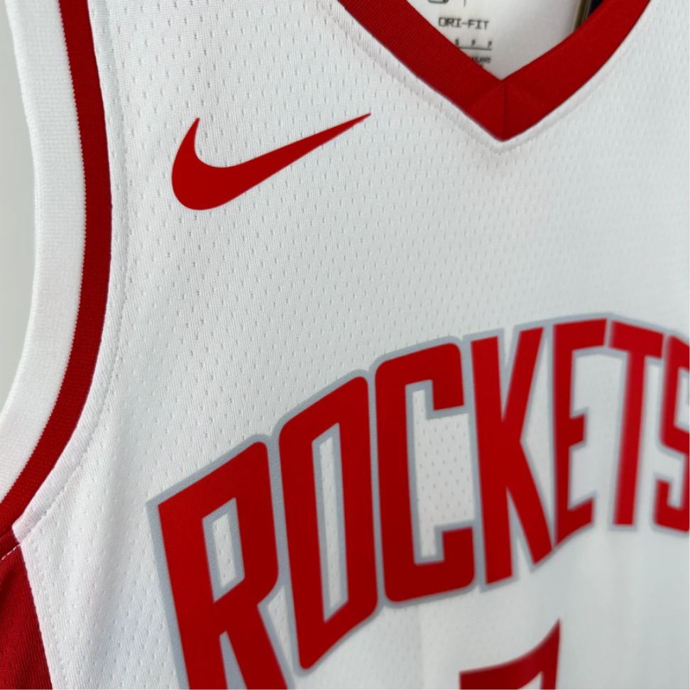 Camisa NBA Houston Rockets 7 Durant - Branca - #3