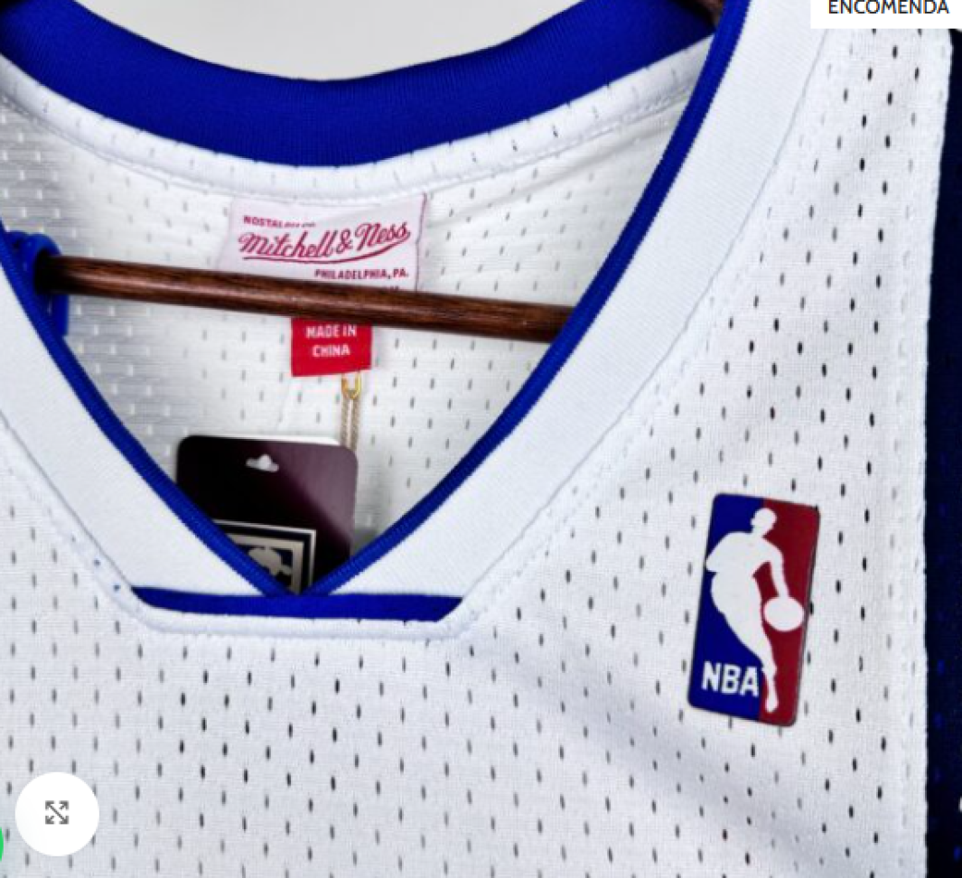 Camiseta Regata Basquete NBA Dallas Mavericks 6 Dirk Nowitzki Mitchell & Ness Branca 2010/11 - #4