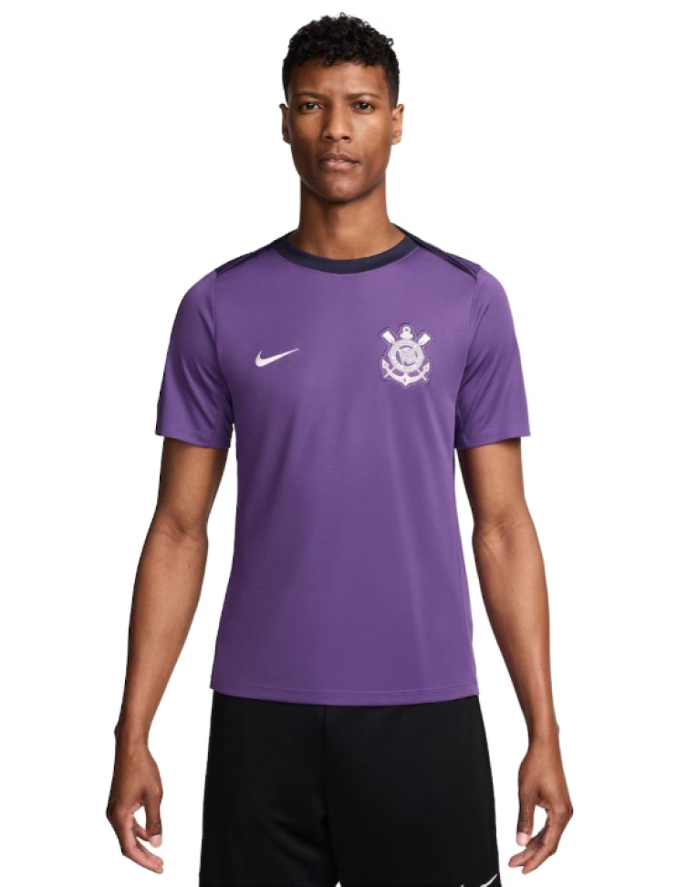 Camisa Corinthians 25 Treino - Roxo