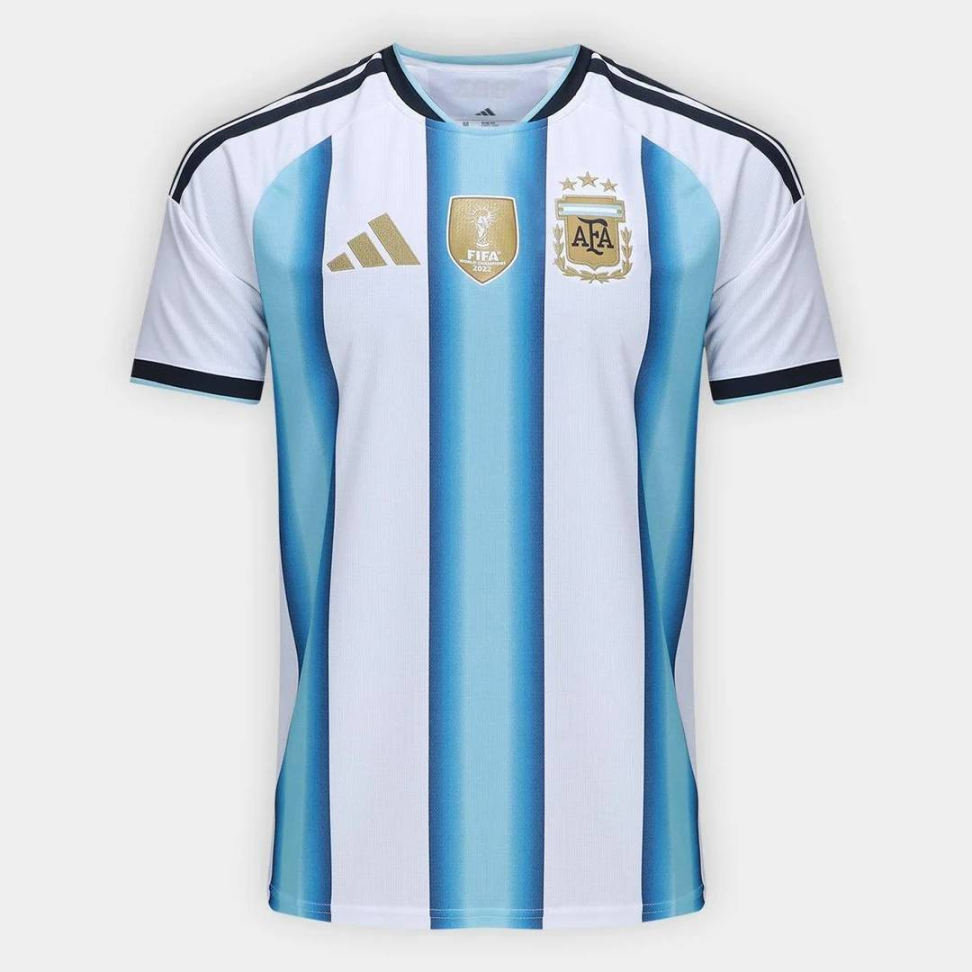 Camisa Argentina 2026 Copa do Mundo Jogador  - Azul