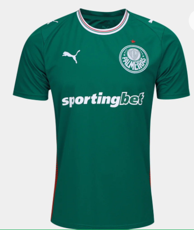 Camisa Palmeiras I 26/27 s/n Torcedor Puma Masculina - Verde