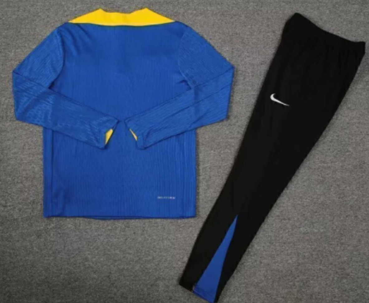 Conjunto Treino Inter de Milão 24/25 - Azul, Amarelo e Preto