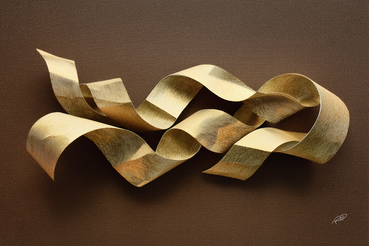 Escultura 3D Gold