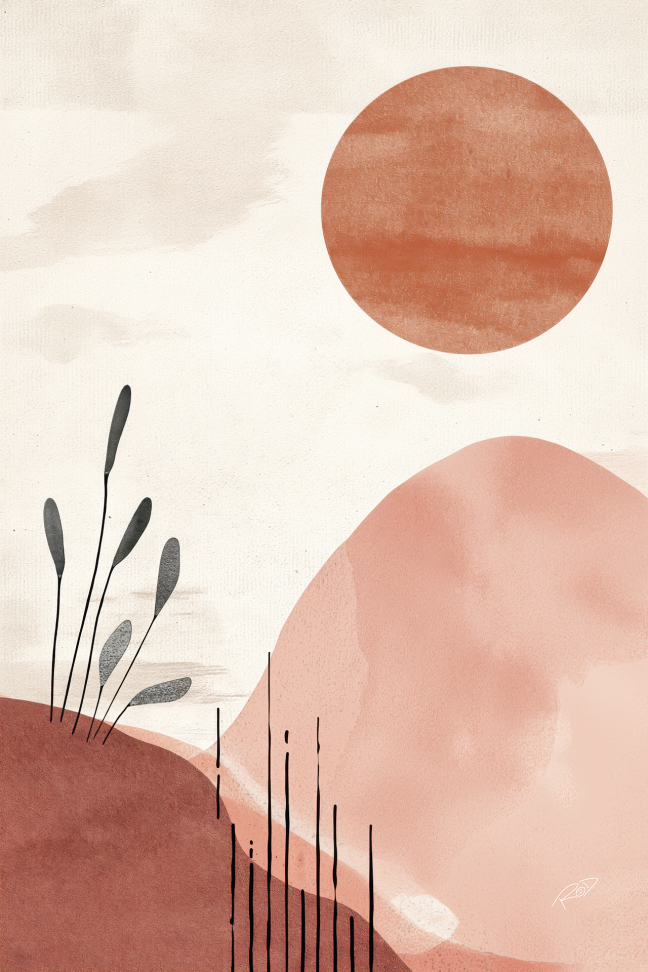 Abstract Boho