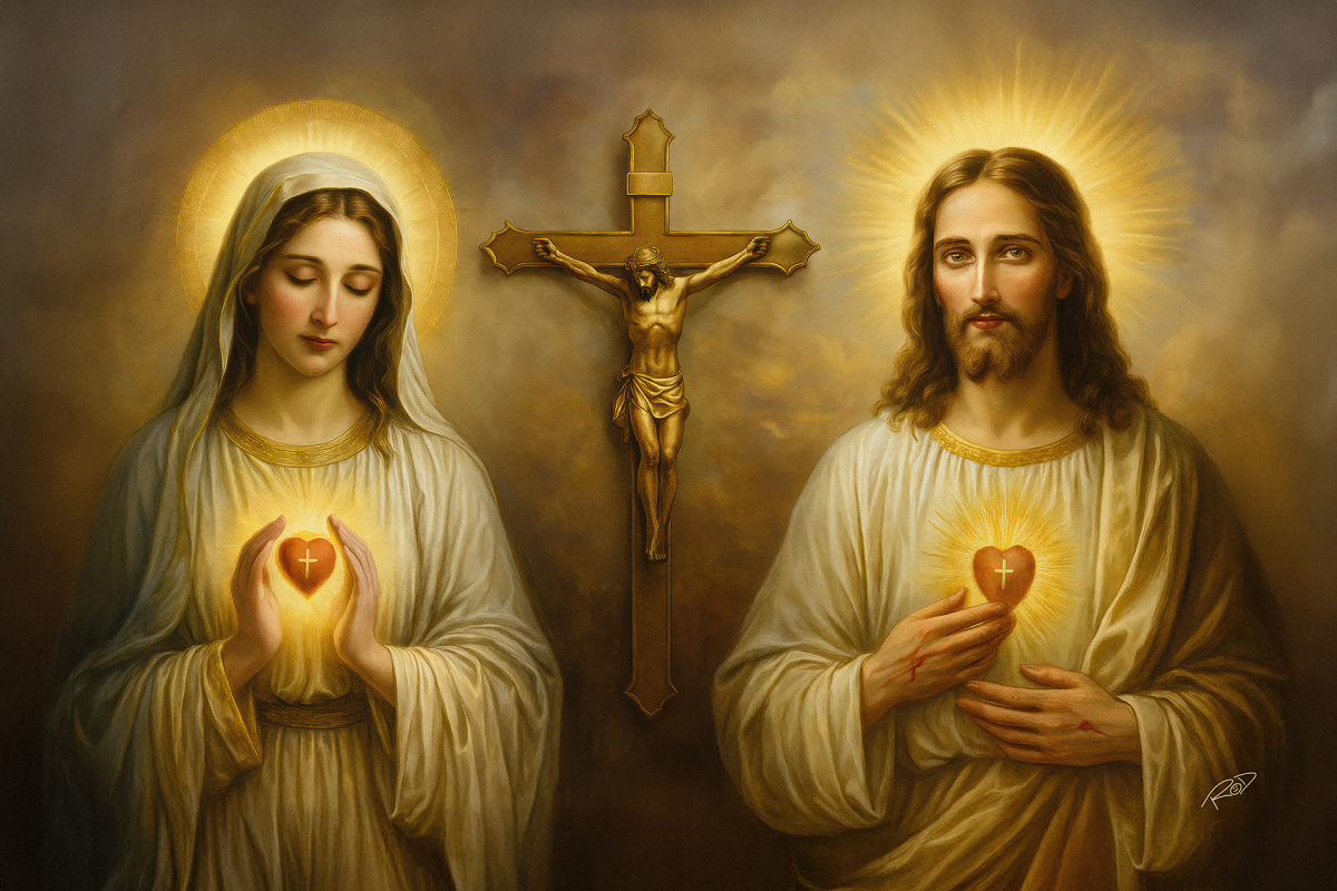Sagrado Coração de Jesus e Maria