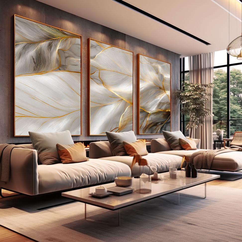 Folha Gold dourada 001