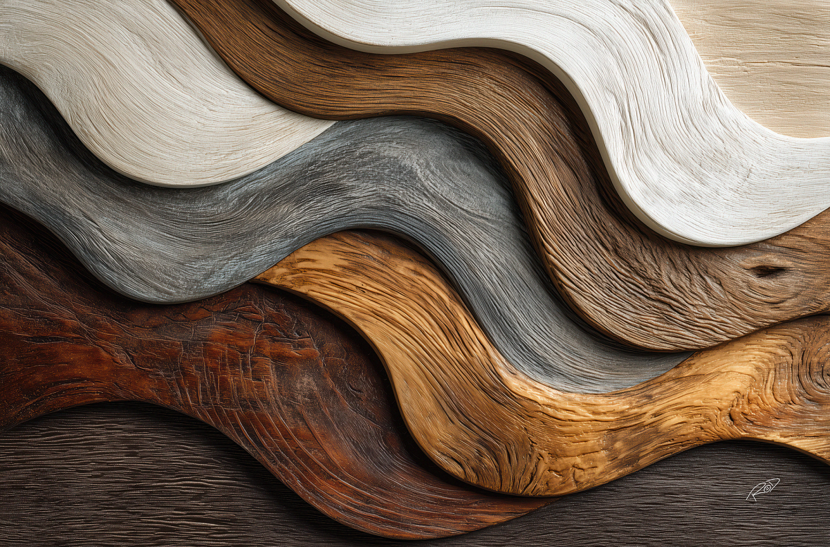 Wood Waves - #3