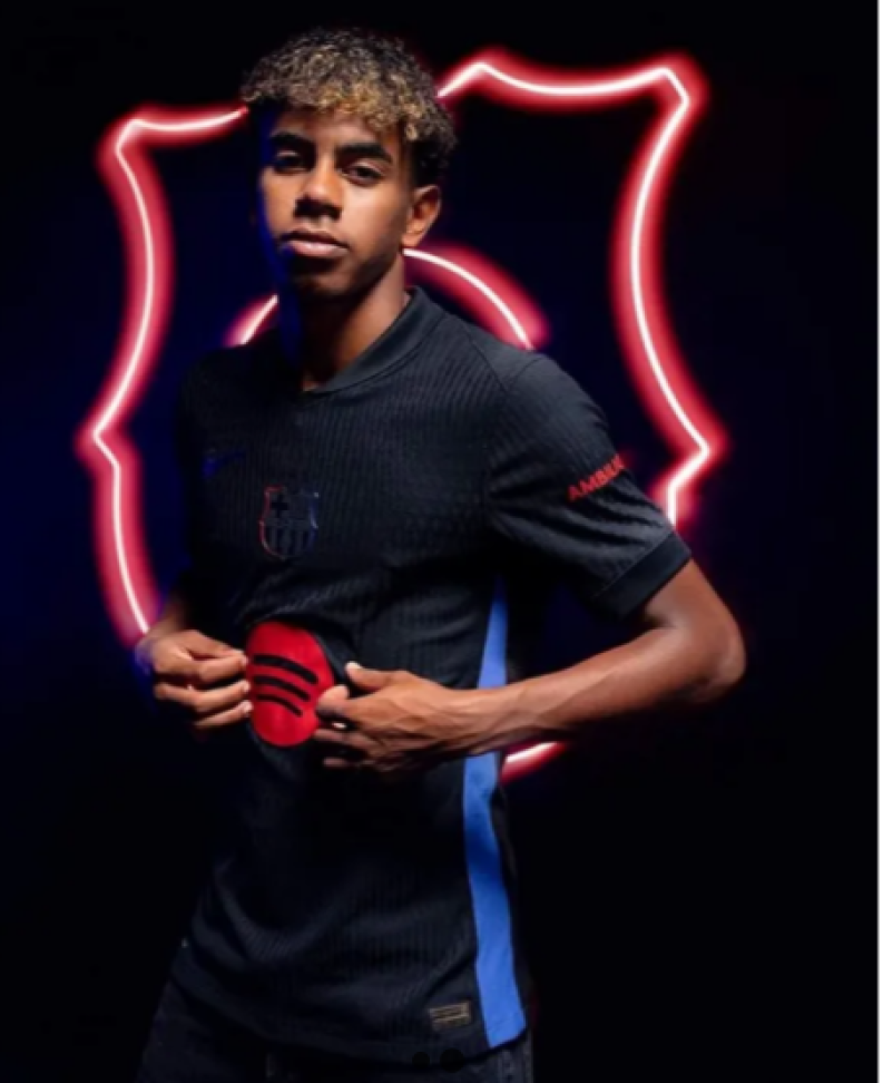 Camisa Barcelona Away Jogador 2024/25 - Preto - #2