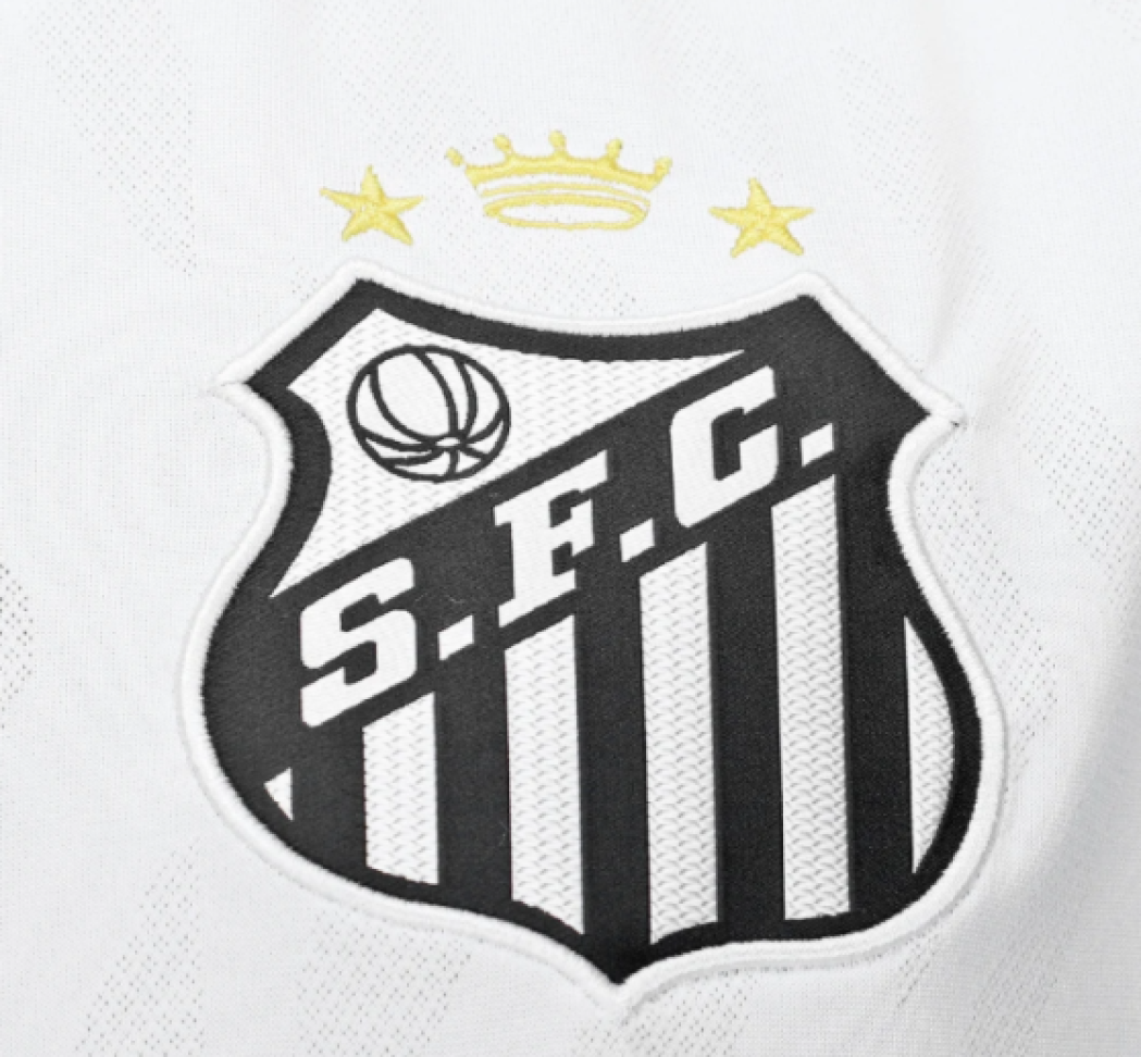 Camisa Santos I 25/26 Neymar Torcedor - Branco+Cinza - #2