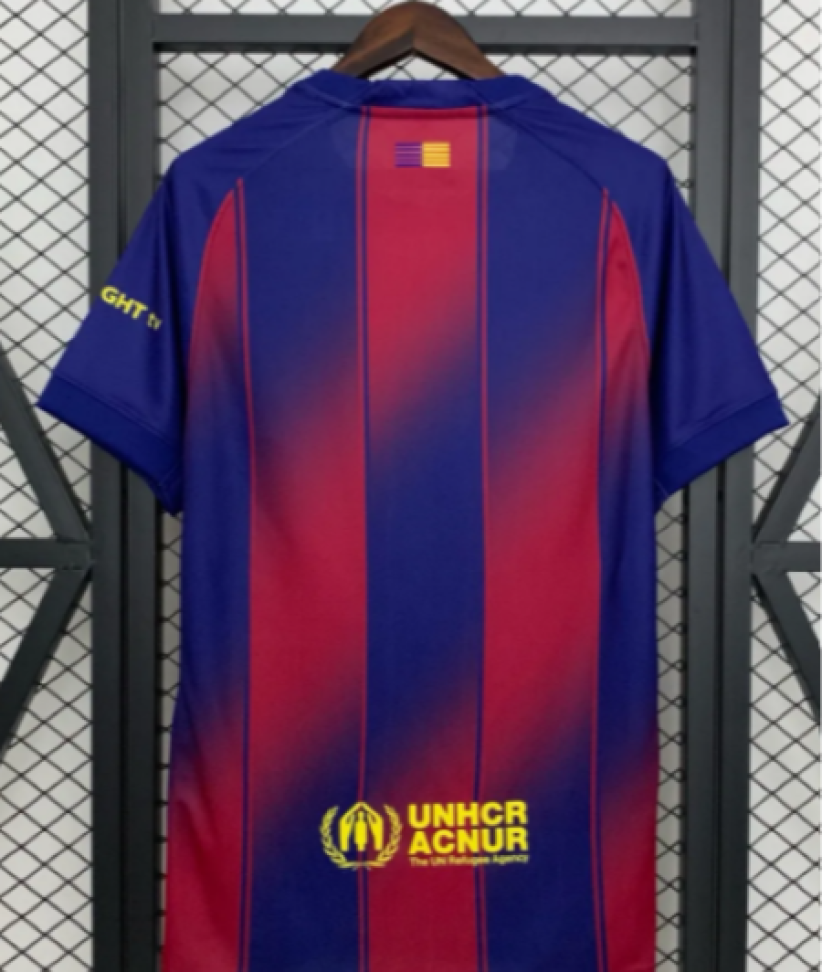 Camisa Barcelona Spotify 25/26 - Azul e Vermelha - #2