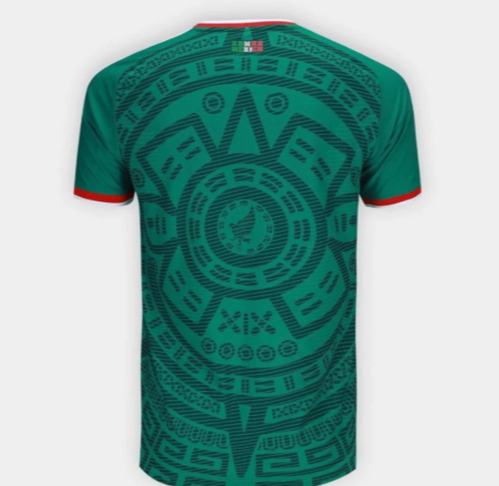 Camisa Mexico 2026 Copa do Mundo Jogador - Verde - #2