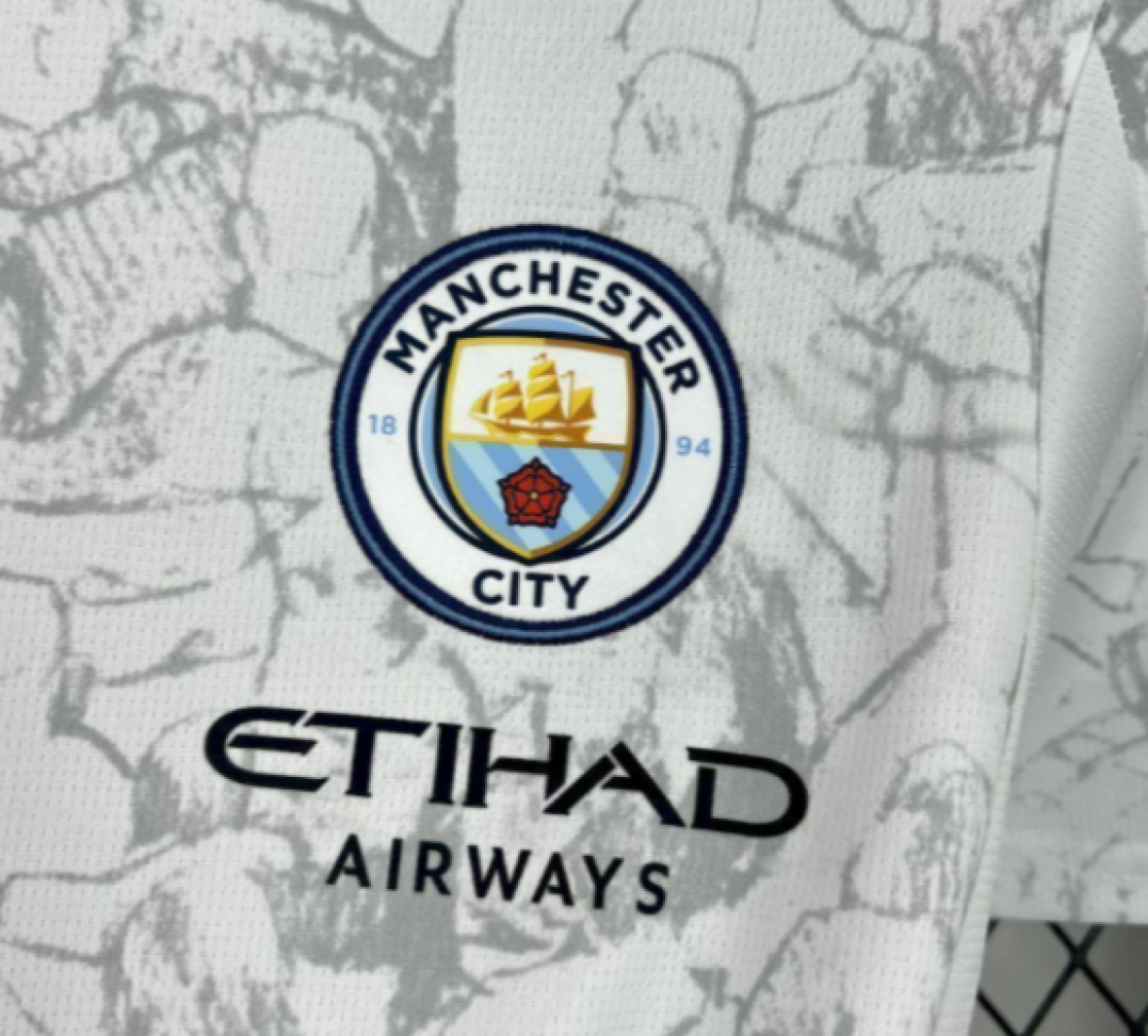 Camisa Manchester City 2025/26 - Torcedor Masculina - Branca - #3