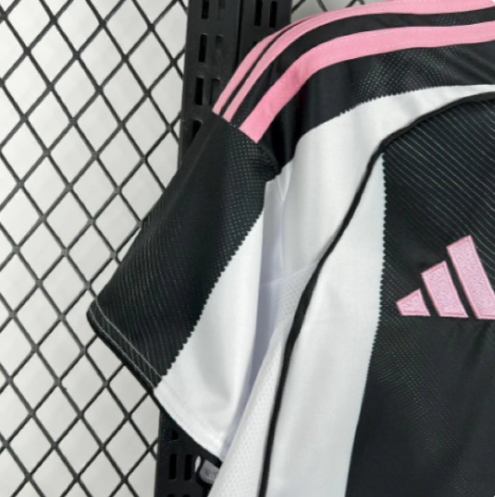 Camisa Juventus 25/26 Torcedor - Preto e Branco - #2