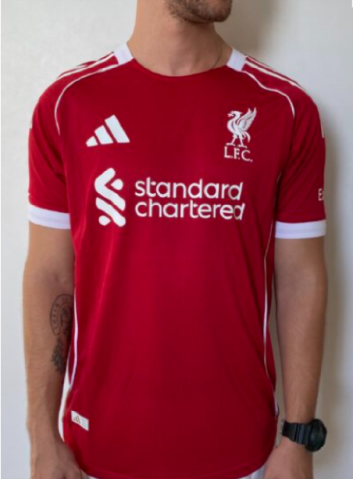 Camisa Liverpool 2025/2026 Jogador - Vermelha - #2