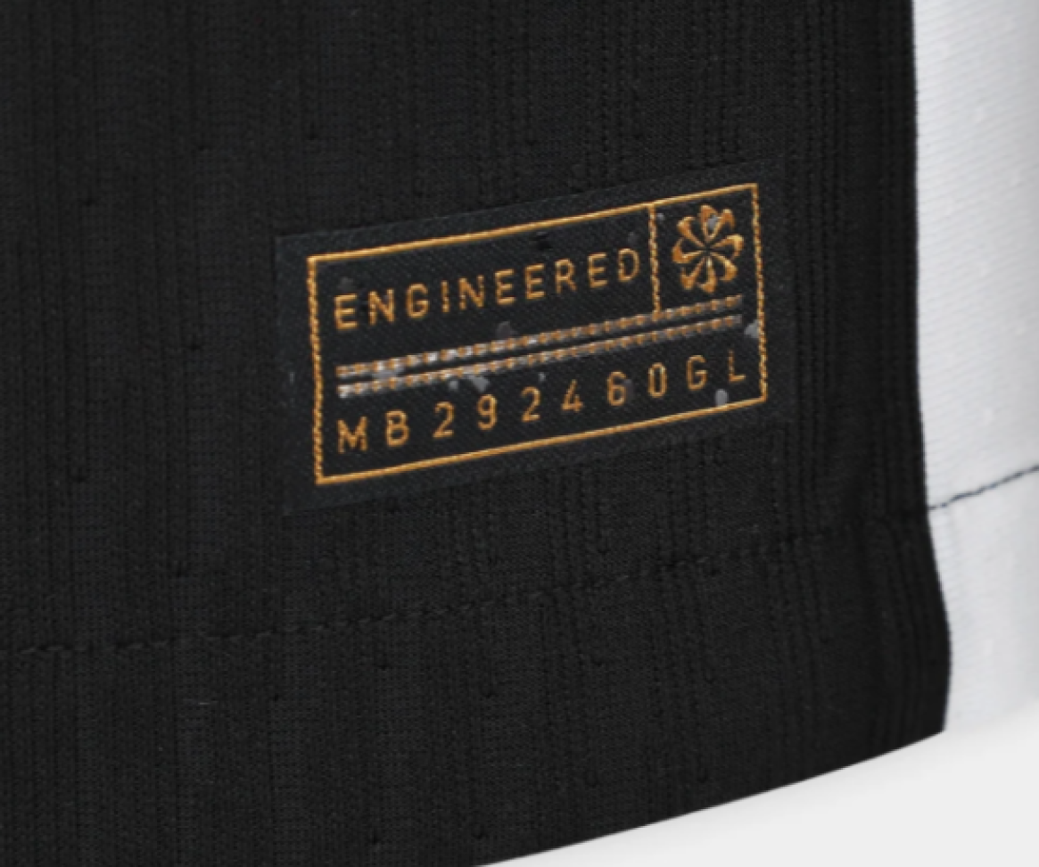 Camisa Corinthians II 25/26 s/n Jogador Nike Masculina - Preto+Branco - #4