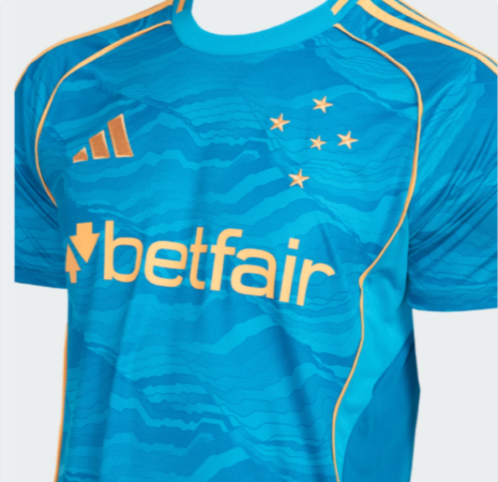 Camisa Cruzeiro III 25 Adidas Torcedor - Azul - #2