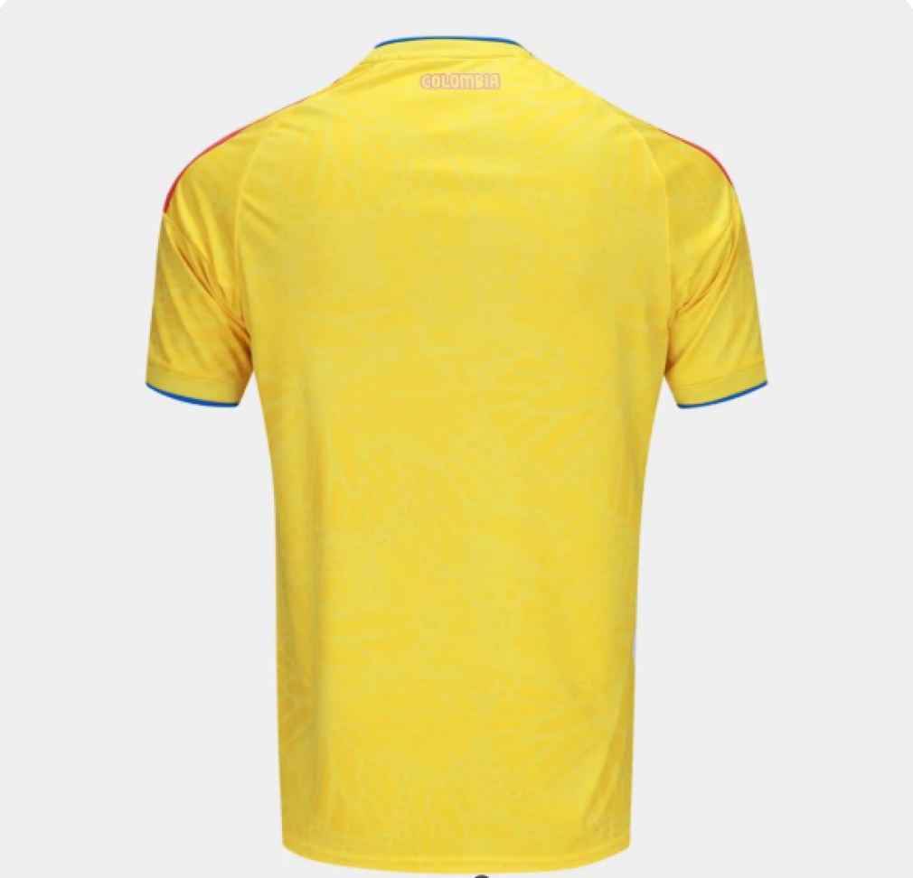 Camisa Colombia 2026 Copa do Mundo Jogador - Amarelo - #3
