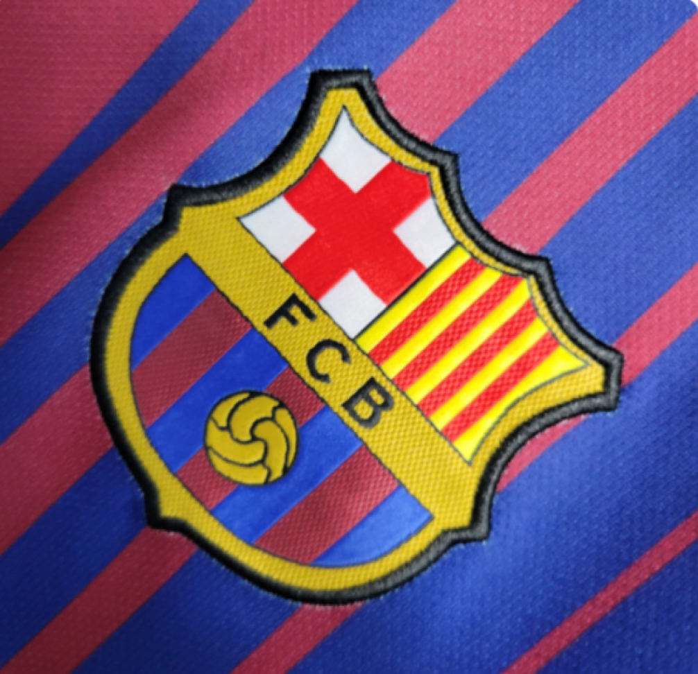 Camisa Retrô Barcelona 17/18 - Azul e Vermelho - #2