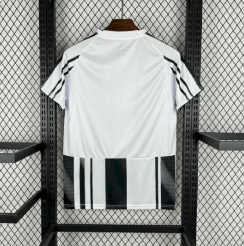 Camisa Juventus 25/26 Torcedor - Preto e Branco - #3