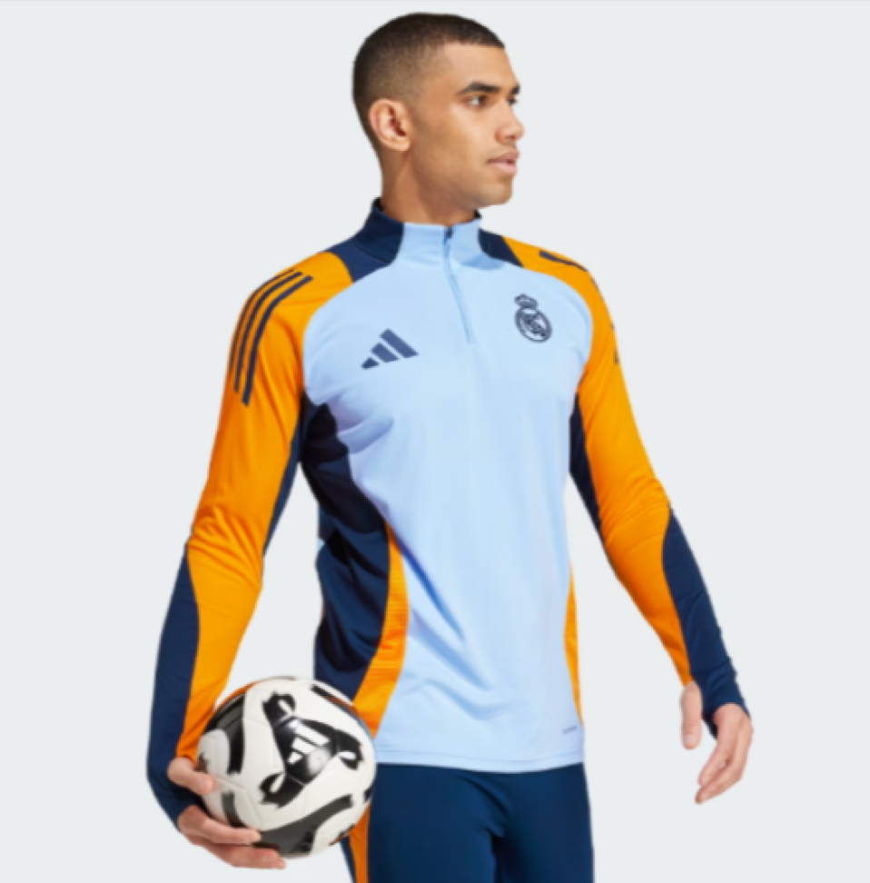 Conjunto Treino Real Madrid 24 - Azul e Amarelo - #3