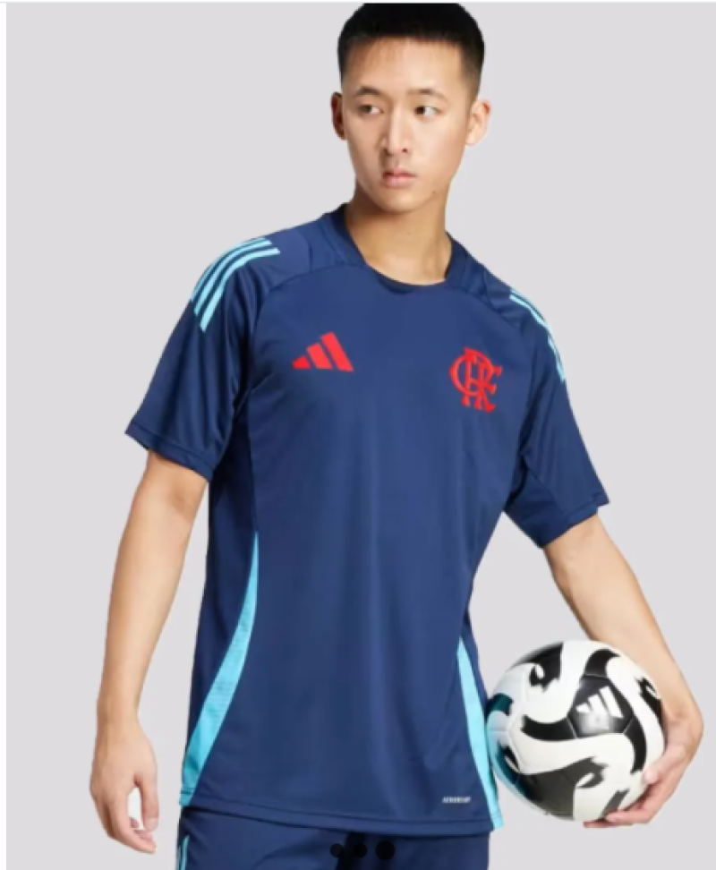 Camisa Flamengo Comissão 25 Torcedor - Azul - #3