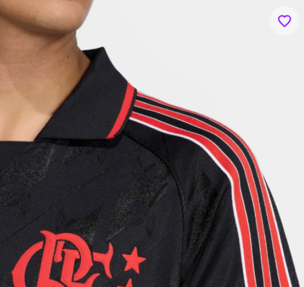 Camisa Flamengo Lifestyler 25/26 Torcedor - Preto - #4