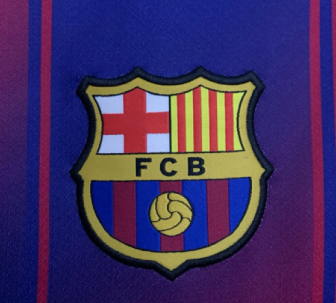 Camisa Barcelona Spotify 25/26 - Azul e Vermelha - #4