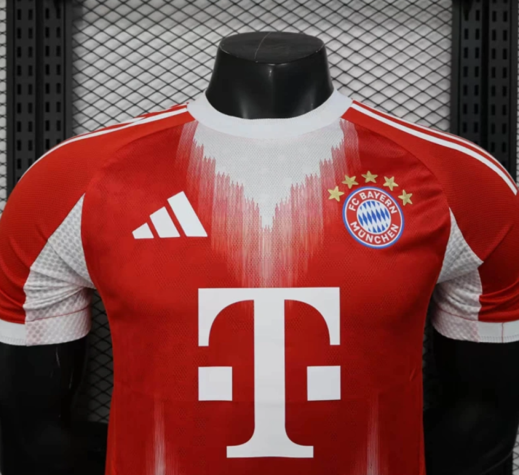 Camisa Bayern Munique I 25/26 Torcedor - Vermelho - #2