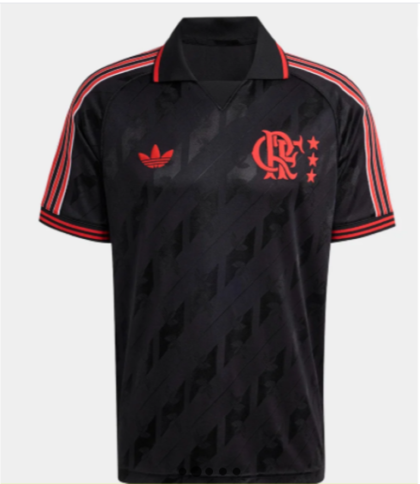 Camisa Flamengo Lifestyler 25/26 Torcedor - Preto - #2