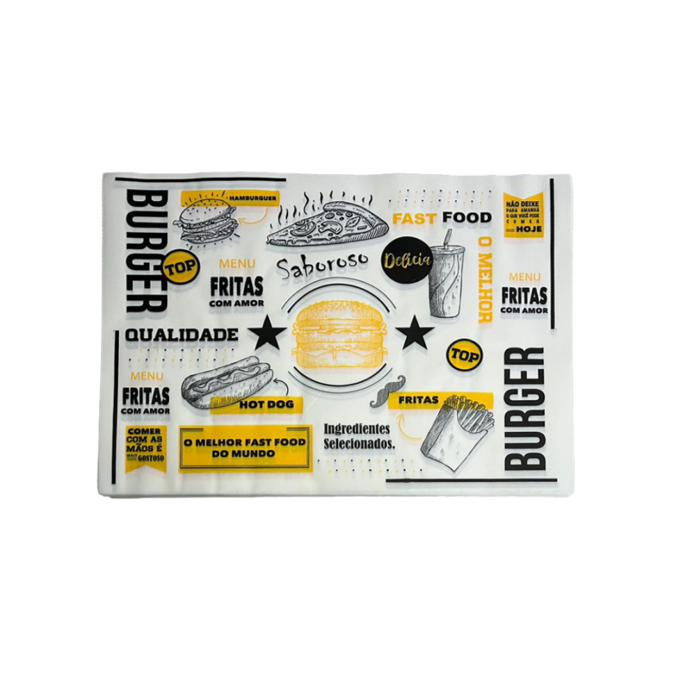Papel c/ barreira de gordura - 5 mil unidades