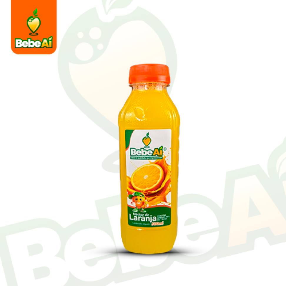 Néctar de Laranja Bebe Aí - 500Ml